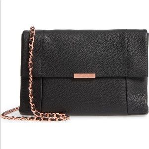 Brand New Ted Baker London Leather Crossbody Bag
